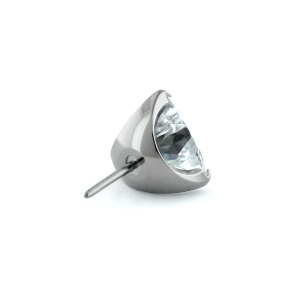 Trillion-Cut Prong Gem