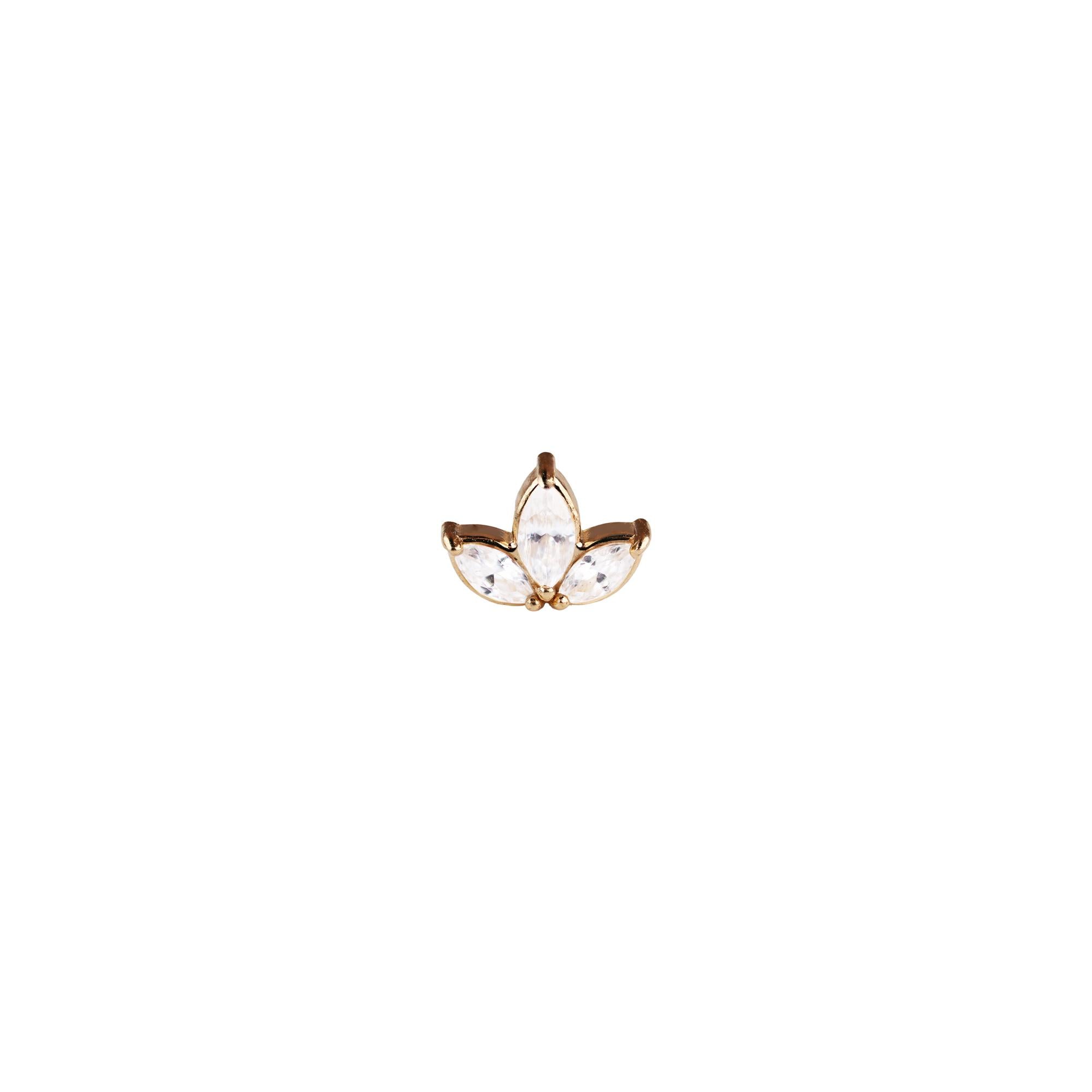 Envied - 14k Gold Threadless End
