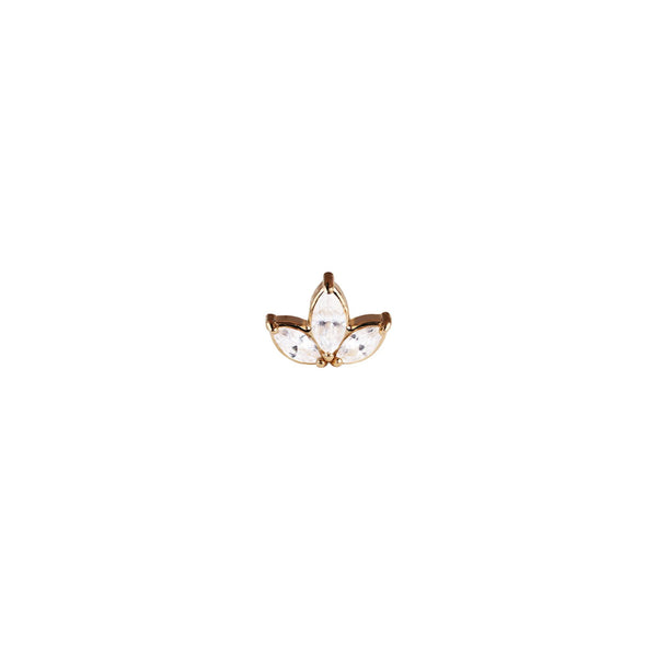 Envied - 14k Gold Threadless End