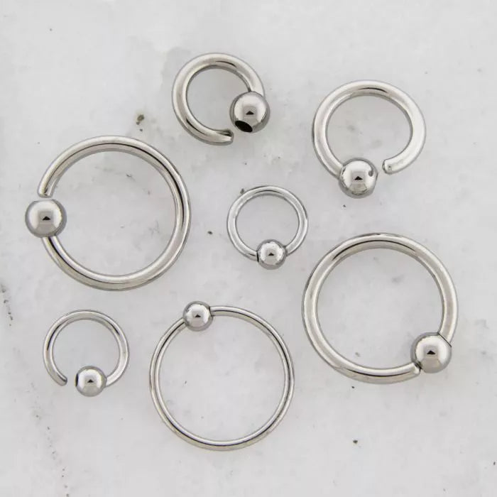 Fixed Bead Ring 16g/18g