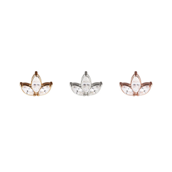 Envied - 14k Gold Threadless End