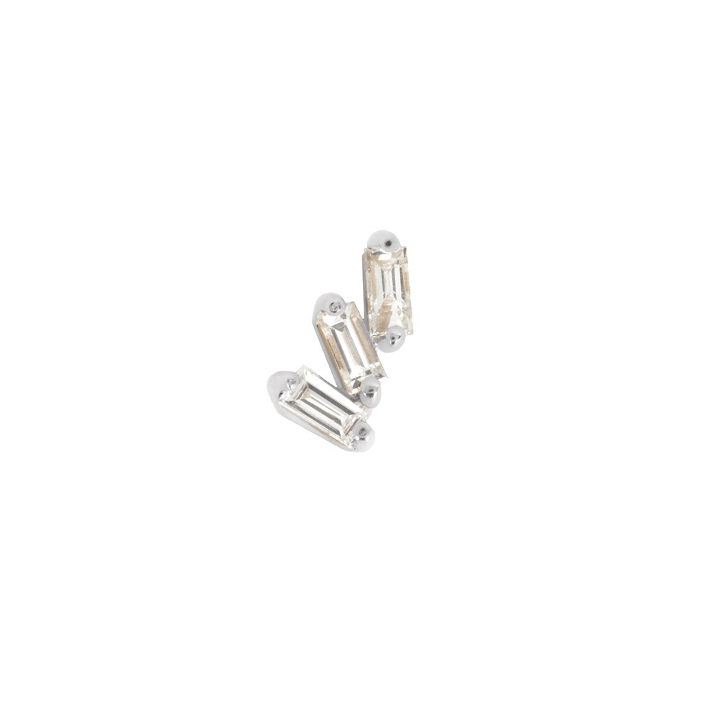 Staxx - White Topaz - Threadless End