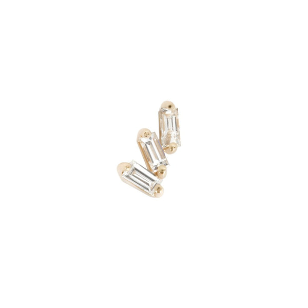 Staxx - White Topaz - Threadless End