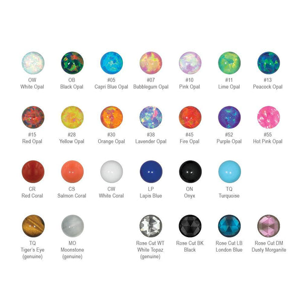 Titanium Bezel Set Cabochon 2mm to 3mm