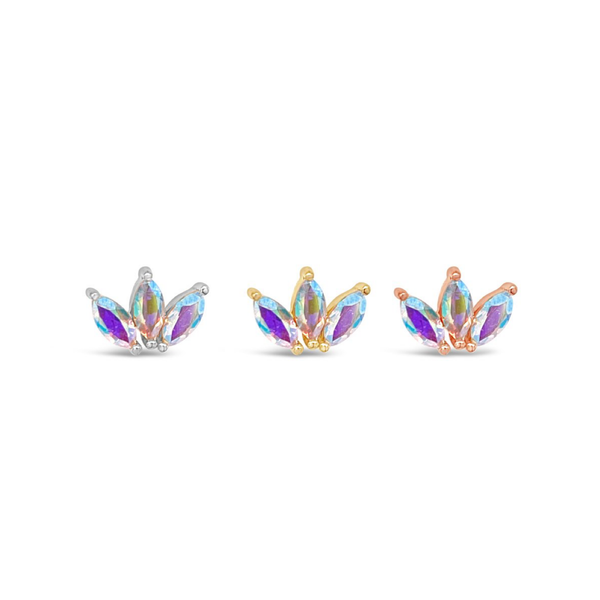 Moet - Mercury Mist Topaz Threadless End