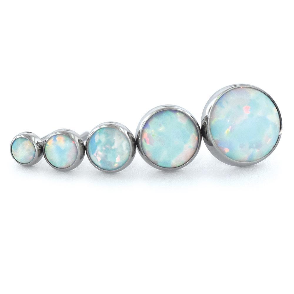 Titanium Bezel Set Cabochon 2mm to 3mm