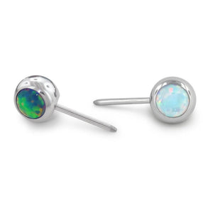 Titanium Cabochon End (For - Neometal Curved Barbells)
